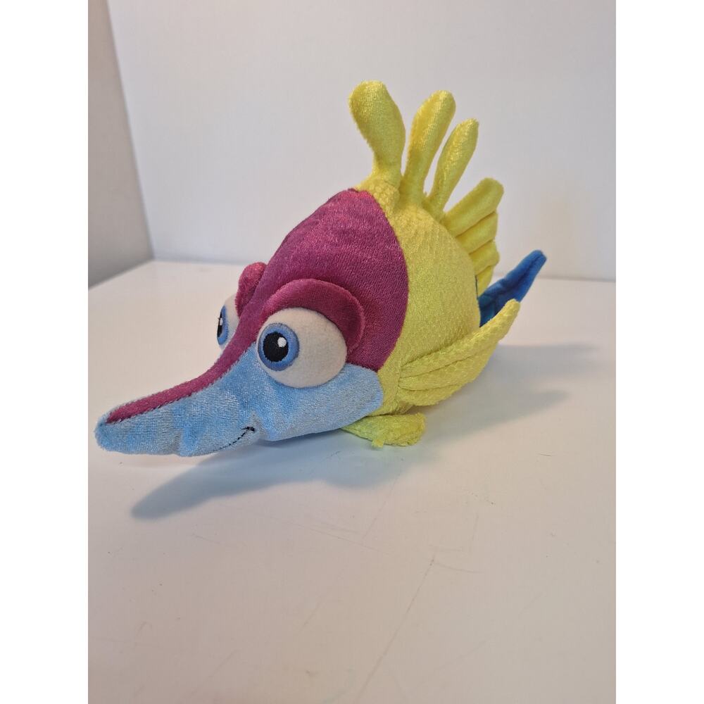Disney Store Finding Nemo Fish Friend "Tad". Bean Bag Plush, 8".